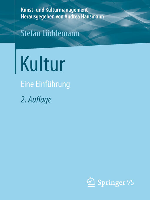 Title details for Kultur by Stefan Lüddemann - Available